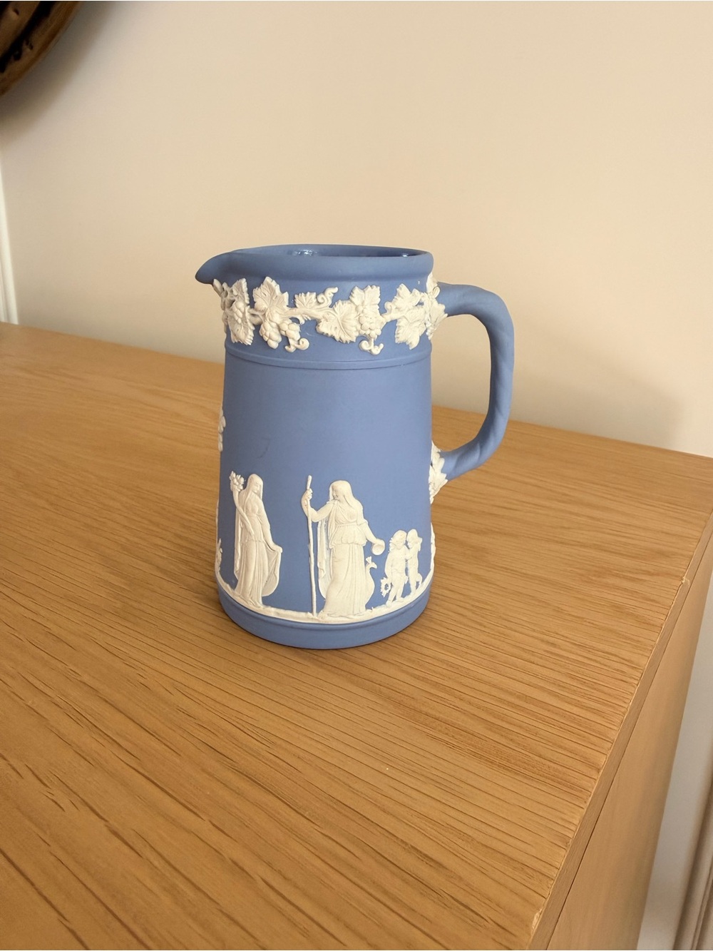 Wedgwood Blue Creamer Pitcher